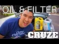 Chevy Cruze Oil Filter Change 2011-2015 Engine Performance Restoration Oil Treatment BG MOA
