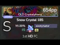 Download Lagu xootynator | Babalos - Snow Crystal 185 OLD Crystalphoria 1st +HD FC 99.88% {#1 654pp FC} - osu!