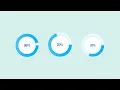 Dynamic Circular Progress Bar Animation Using HTML CSS