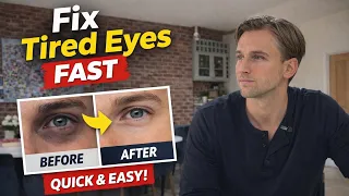 How to Fix Tired Eyes in Minutes | Dark Circles & Eye Bags for Men