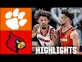 ACC Semifinal Clemson Tigers vs Louisville Cardinals Full Game Highlights ESPN CBB