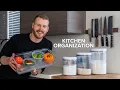 Beginner s guide to Kitchen Organization Fridge Pantry Knives Pots more