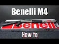 Benelli M4 Tutorial Step-by-Step Loading Unloading Ghost Loading