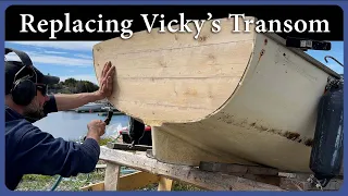 Replacing Victoria’s 100+ Year Old Mahogany Transom
