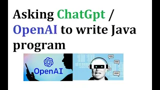 write a program using AI write java program using chatGpt openAI