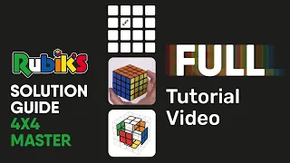 Rubik S Master 4x4 Full Tutorial 