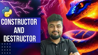 Python Tutorial for Beginners Constructor and Destructor Hindi