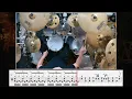 Download Lagu The Dance of Eternity Drum Cover w/ transcription (Dream Theater)