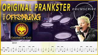 Download Original Prankster - The Offspring | Drum Sheet Music Play-Along | DRUMSCRIBE MP3