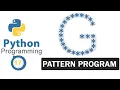 Python Pattern Programs Printing Stars in G Shape