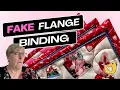 How To Sew Perfect Faux FAKE Flange Binding - The Tutorial