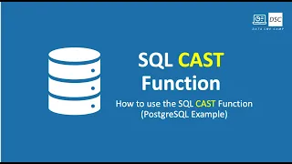 How to use the SQL Cast Function PostgreSQL Example
