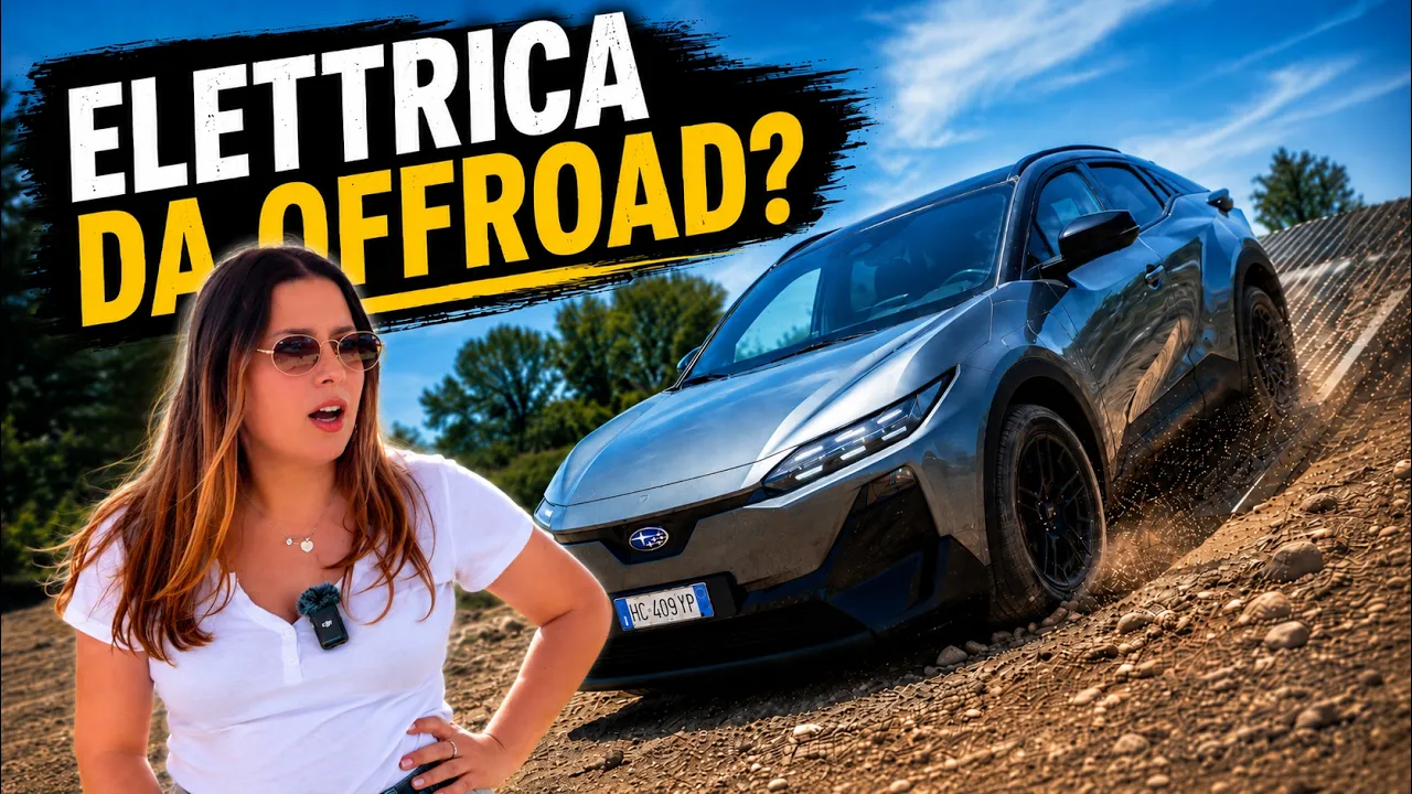 Subaru UNCHARTED: l'auto elettrica da OFFROAD ma NON SOLO!