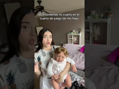 Convierto mi cuarto en el cuarto de juegos de mis bebés reborns