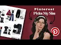 letting pinterest choose my sim links sims 4 cas challenge