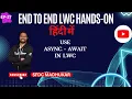 async-await use in LWC Mastering Async and Await in Lightning Web Components Boost Your LWC