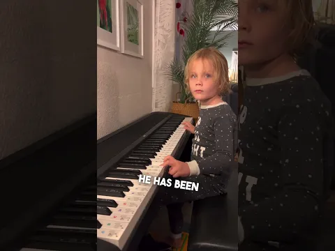 Download MP3 This little boy learned the piano by himself 😱