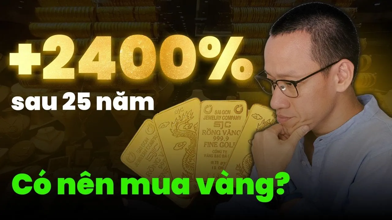 Outline Video Vàng tăng KỶ LỤC - Liệu bạn có ÂN HẬN vì đã không mua vàng sớm hơn? | Nguyễn Hữu Trí