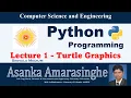 Python 1 - Turtle Graphics Sinhala