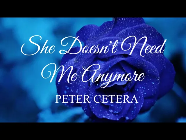 Download MP3 SHE DOESNT NEED ME ANYMORE lyrics...#petercetera