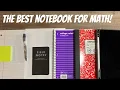 The Best Notebook for Math