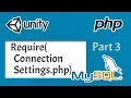 Unity Easy Backend Require - Connection Settings