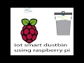 iot smart dustbin using raspberry pi with pushbullet notifications