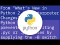 How to avoid pyc files