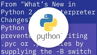 How to avoid pyc files