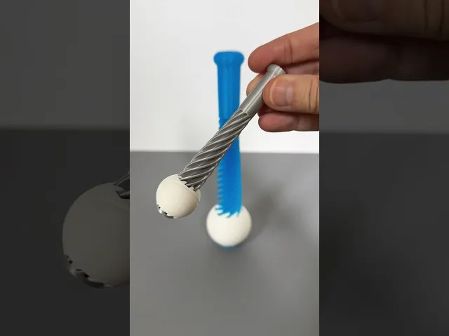 Bat & Ball Impossible Pass Through Fidget (2 Sizes) video thumbnail