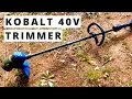 Kobalt 40v Electric String Trimmer Review