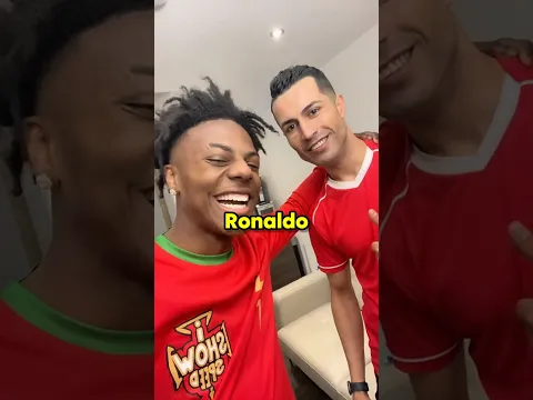 The Heartbreaking Story of How Speed Finally Met Ronaldo #ronaldo #messi #ishowspeed