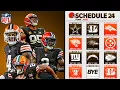 2024-25 Cleveland Browns Football Game Schedule