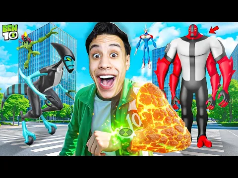 Video Thumbnail: ساعة بن 10 التحول الي فضائين في الحياة الحقيقة ! 😳👽