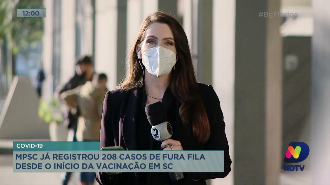 Covid-19: MPSC já registrou 208 casos de fura fila desde o início da vacinação em SC