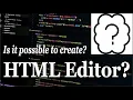 Create HTML Editor like VS code CodePen W3schools