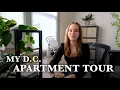 Washington DC Apartment Tour My 1 Studio Apartment