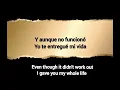 Yahritza y Su Esencia ft. Grupo Frontera - Fragil (Letra) & English lyrics