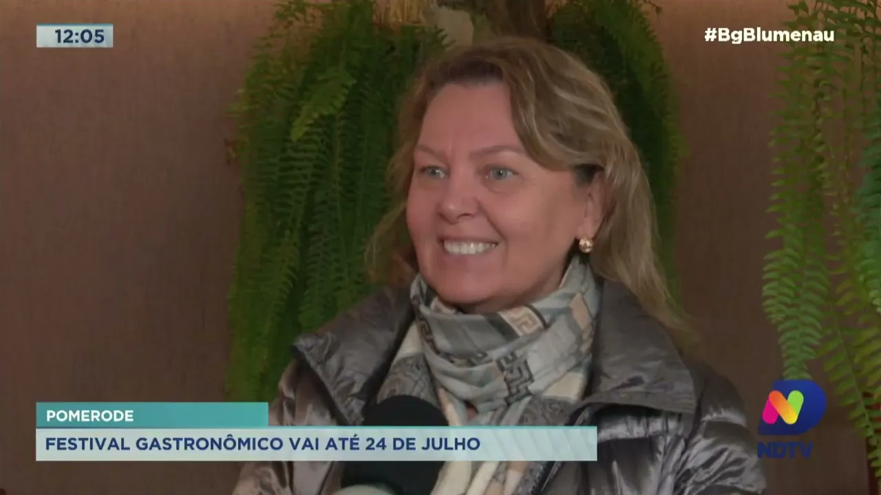 Pomerode: Festival Gastronômico vai até 24 de julho