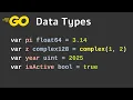 Data types in Golang - Go programming language tutorial 2