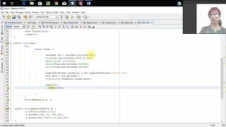 digital clock using applet