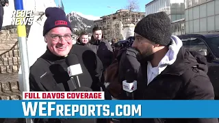 Avi Yemini and Ezra Levant Confront Pfizer CEO Albert Bourla in Davos