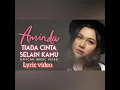 Aminda - Tiada Cinta Selain Kamu (Lyric Video)