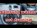 How To Fix Front Load NOT DRAINING Model Number