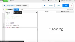 Universal Calculator of Inelastic 2D Collisions - in Python