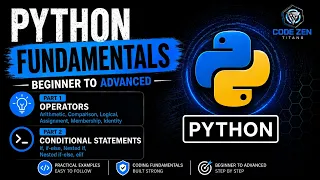 Python Lecture 2 Operators and If-Else Statements Explained