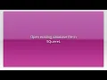 Open existing database file in SQuirreL