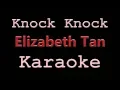 Download Lagu Elizabeth Tan - Knock knock | HQ Karaoke Minus One | Dengan Lirik