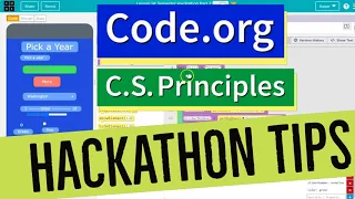 Code org User Input - Hackathon Tutorial Answer Tutorial Unit 6 CSP