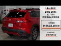 2022-2026 Toyota Corolla Cross U-Haul Trailer Hitch Installation CQT76553